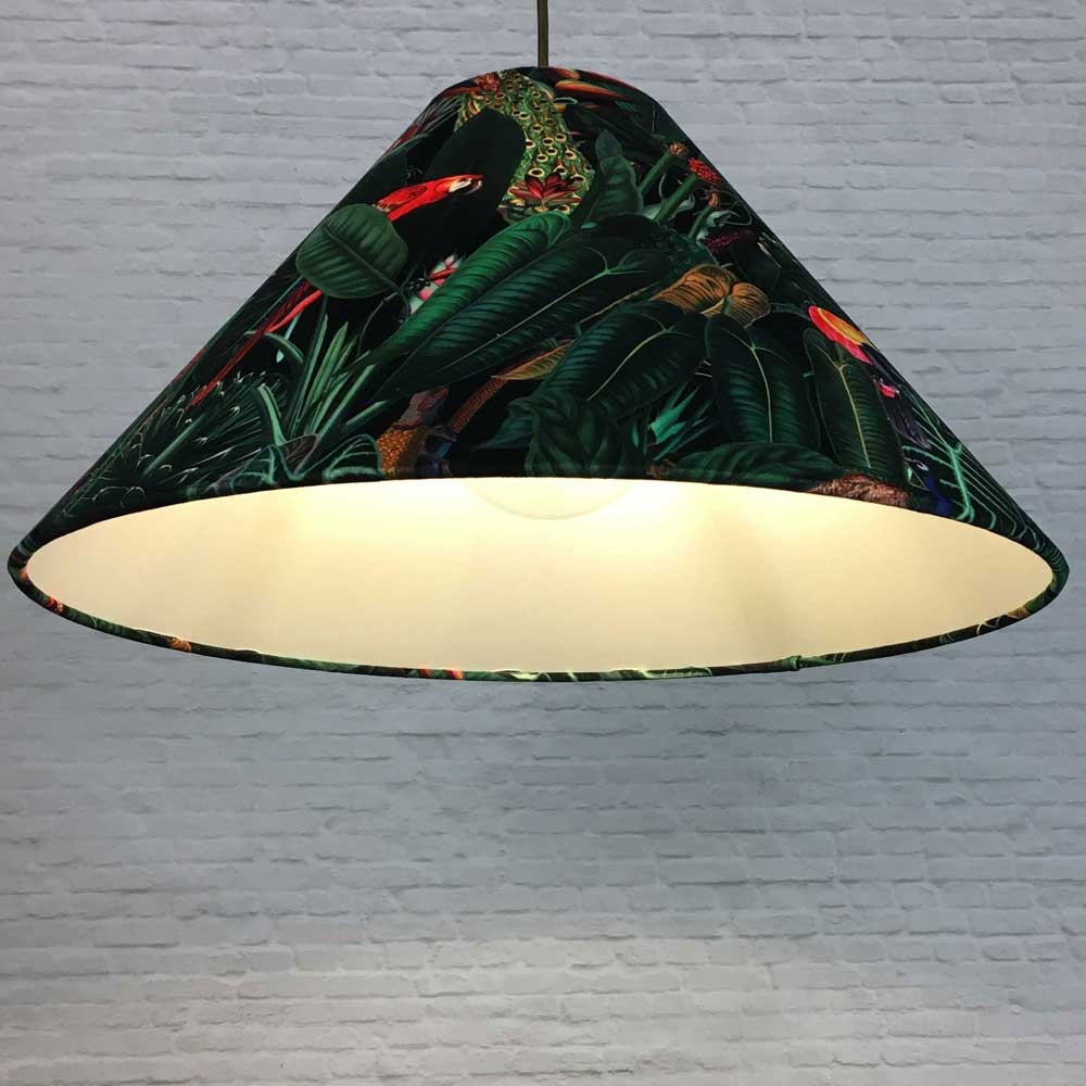 Coolie Lamp Shade Sumatra Ebony